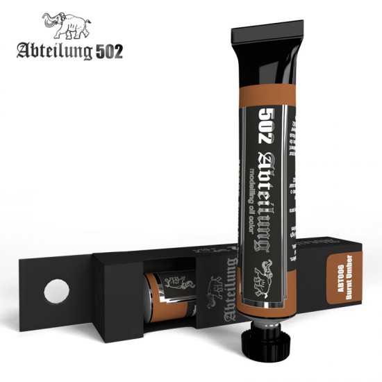 502 Abteilung Oil Paint - Burnt Umber (20ml) 502 Abteilung Oil Paint - Burnt Umber (20ml)