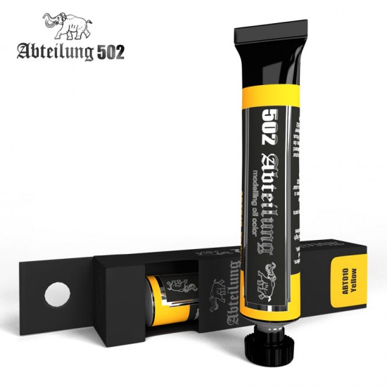 502 Abteilung Oil Paint - Luftwaffe Yellow (20ml) 502 Abteilung Oil Paint - Luftwaffe Yellow (20ml)