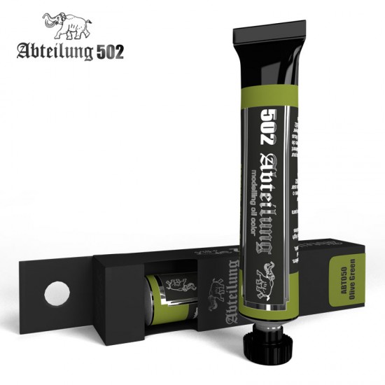502 Abteilung Oil Paint - Olive Green (20ml) 502 Abteilung Oil Paint - Olive Green (20ml)