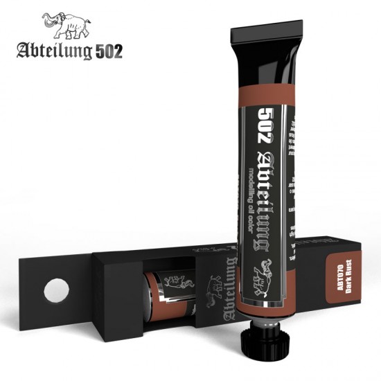 502 Abteilung Oil Paint - Dark Rust (20ml) 502 Abteilung Oil Paint - Dark Rust (20ml)