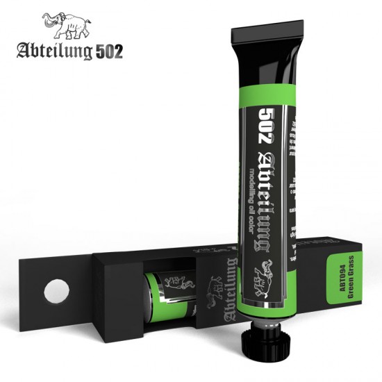 502 Abteilung Oil Paint - Green Grass (20ml) 502 Abteilung Oil Paint - Green Grass (20ml)