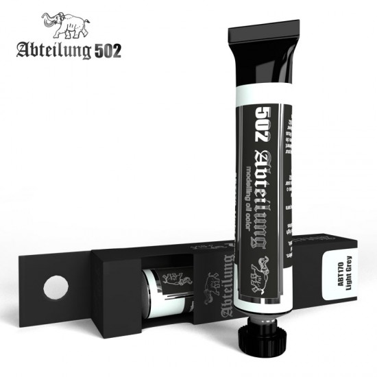 502 Abteilung Oil Paint - German Grey Highlight (20ml) 502 Abteilung Oil Paint - German Grey Highlight (20ml)
