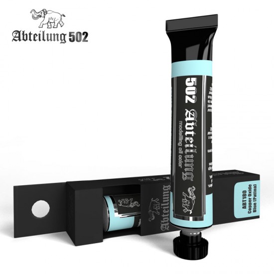 502 Abteilung Oil Paint - Copper Oxide Blue (Patina) 20ml 502 Abteilung Oil Paint - Copper Oxide Blue (Patina) 20ml