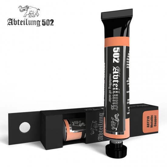 502 Abteilung Oil Paint - Metal Power Copper (20ml) 502 Abteilung Oil Paint - Metal Power Copper (20ml)