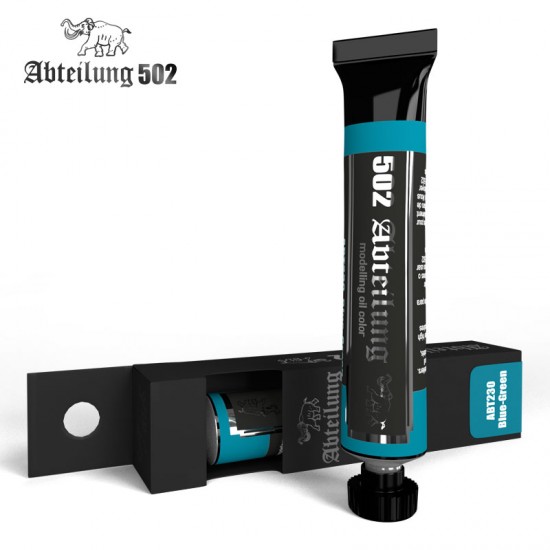 502 Abteilung Oil Paint - Blue Green for German Grey (20ml) 502 Abteilung Oil Paint - Blue Green for German Grey (20ml)