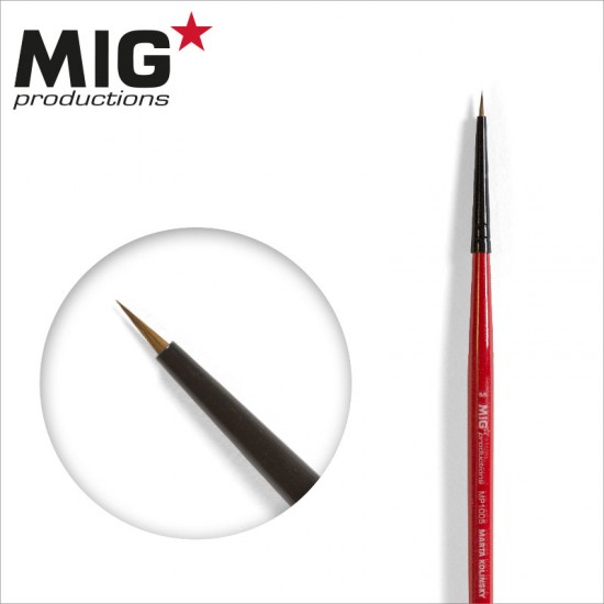 Marta Kolinsky High Quality Round Brush #9/0 Marta Kolinsky High Quality Round Brush #9/0