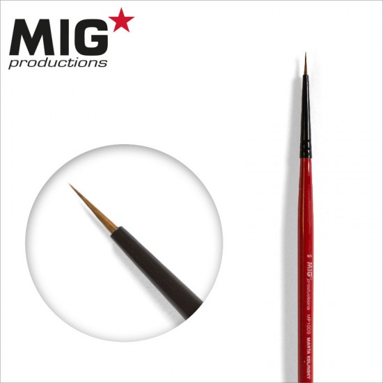 Marta Kolinsky High Quality Round Brush #8/0 Marta Kolinsky High Quality Round Brush #8/0