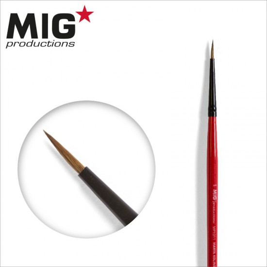 Marta Kolinsky High Quality Round Brush #3/0 Marta Kolinsky High Quality Round Brush #3/0