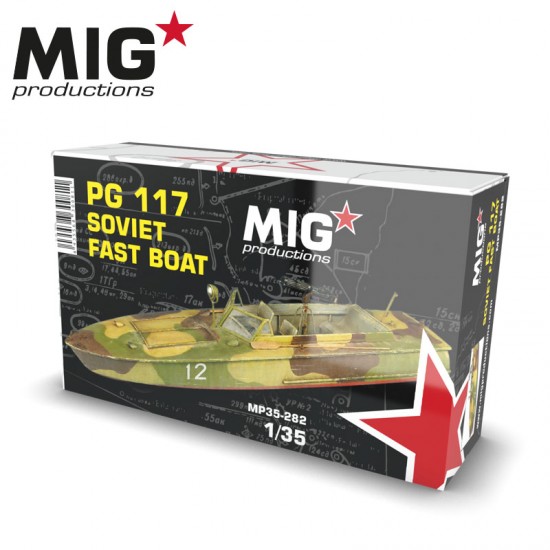 1/35 Soviet Fast Boat PG 117 Resin Kit 1/35 Soviet Fast Boat PG 117 Resin Kit