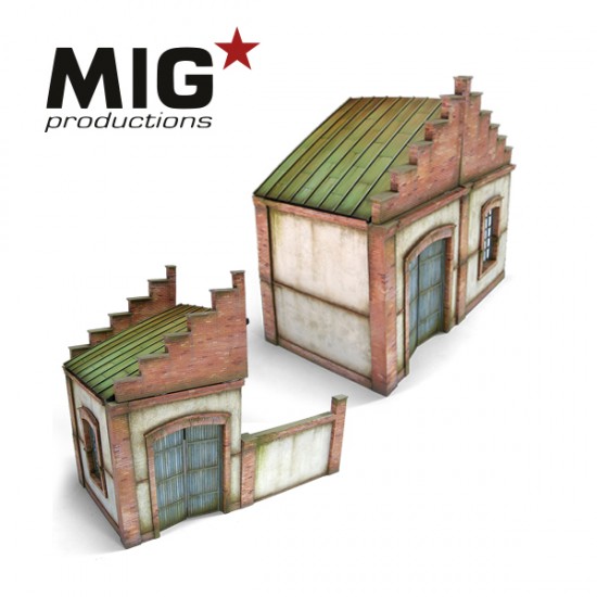 1/72 Modular Factory (resin) 1/72 Modular Factory (resin)