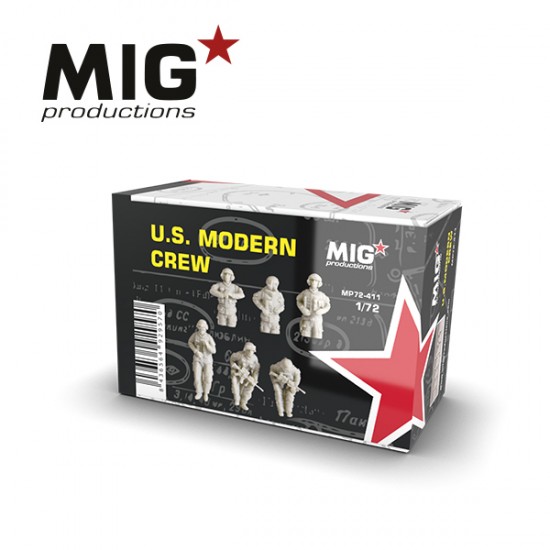 1/72 Modern US Crews (6 figures) 1/72 Modern US Crews (6 figures)