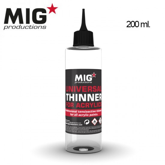 Universal Thinner for Acrylics (200ml) Universal Thinner for Acrylics (200ml)