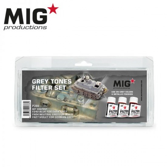 Grey Tones Filter Set (3 x 35ml) Grey Tones Filter Set (3 x 35ml)