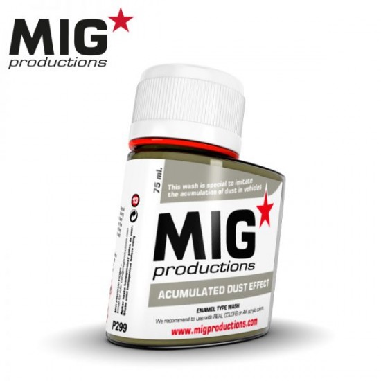 Wash - Accumulated Dust Effect (Enamel Type) 75ml Wash - Accumulated Dust Effect (Enamel Type) 75ml