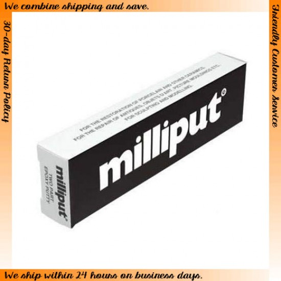 Milliput Black Putty (Two Part Epoxy Putty, 113.4g) Milliput Black Putty (Two Part Epoxy Putty, 113.4g)