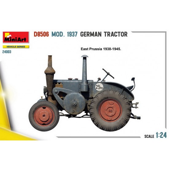 1/24 German Tractor D8506 Mod. 1937 1/24 German Tractor D8506 Mod. 1937