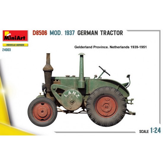 1/24 German Tractor D8506 Mod. 1937 1/24 German Tractor D8506 Mod. 1937