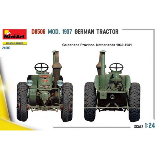 1/24 German Tractor D8506 Mod. 1937 1/24 German Tractor D8506 Mod. 1937