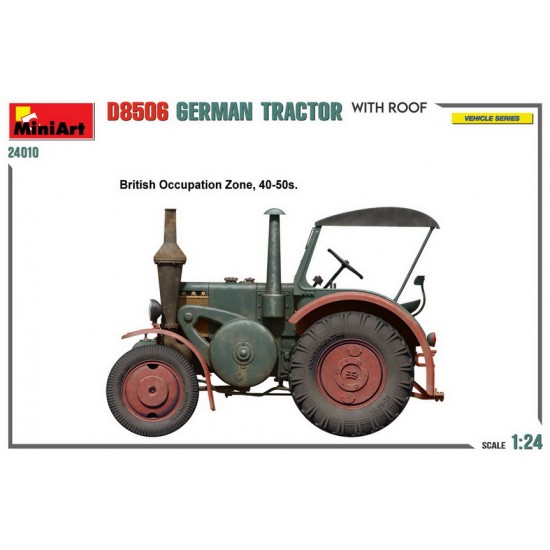 1/24 German Tractor D8506 w/Roof 1/24 German Tractor D8506 w/Roof