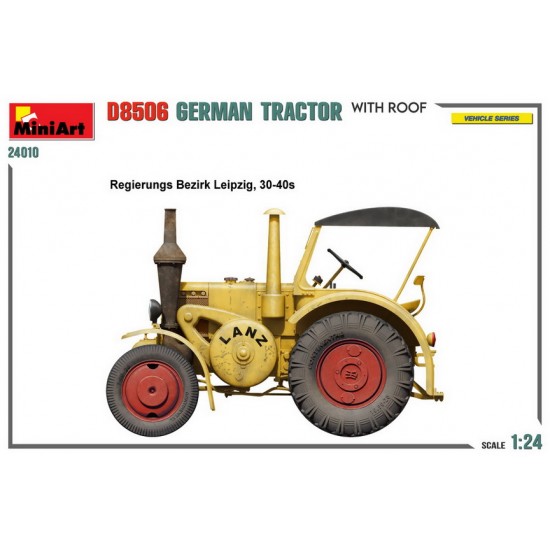1/24 German Tractor D8506 w/Roof 1/24 German Tractor D8506 w/Roof