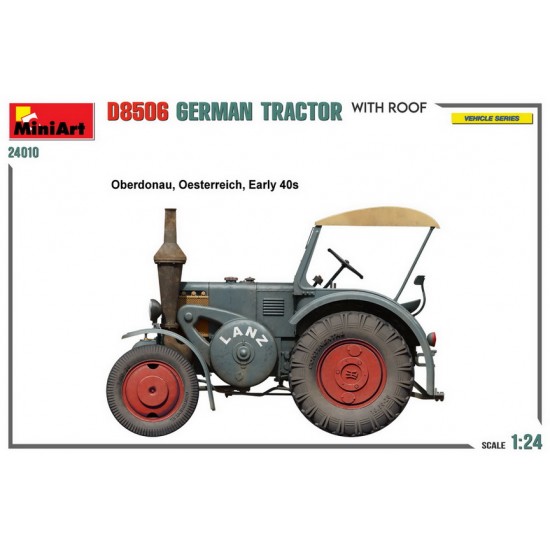 1/24 German Tractor D8506 w/Roof 1/24 German Tractor D8506 w/Roof