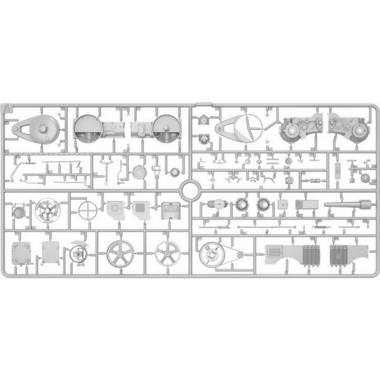 1/24 German Tractor D8506 w/Roof 1/24 German Tractor D8506 w/Roof
