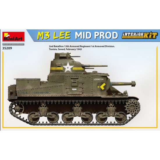 1/35 M3 Lee Mid Prod [Interior Kit]