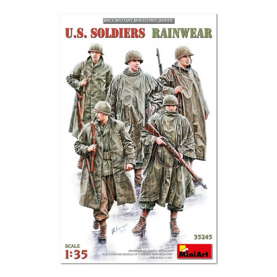 1/35 US Soldiers Rainwear (5 figures) 1/35 US Soldiers Rainwear (5 figures)