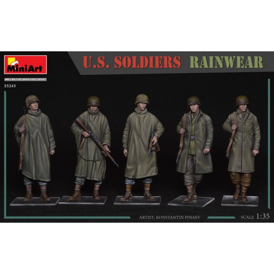1/35 US Soldiers Rainwear (5 figures) 1/35 US Soldiers Rainwear (5 figures)