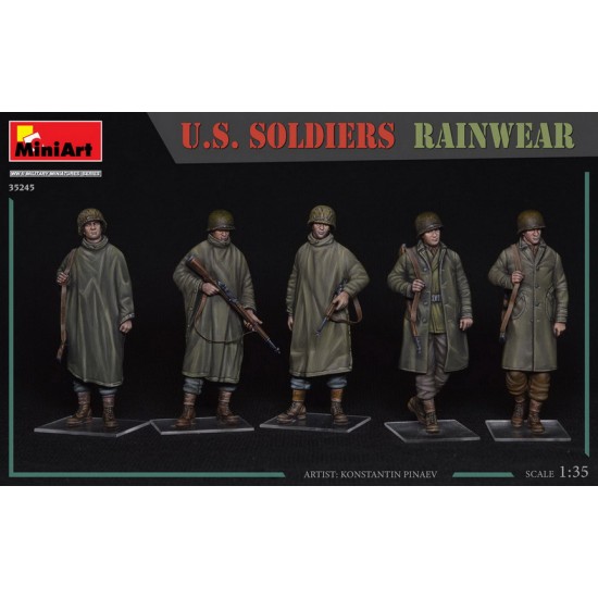 1/35 US Soldiers Rainwear (5 figures) 1/35 US Soldiers Rainwear (5 figures)