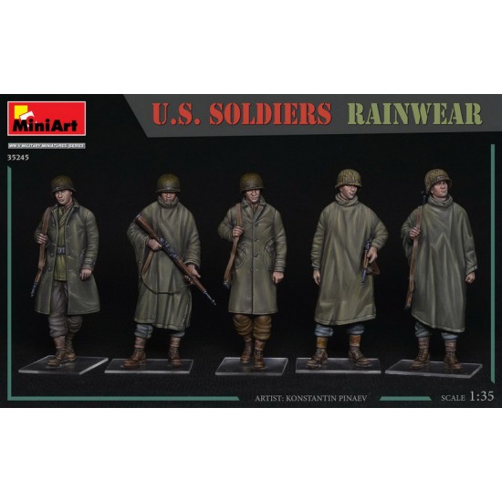 1/35 US Soldiers Rainwear (5 figures) 1/35 US Soldiers Rainwear (5 figures)
