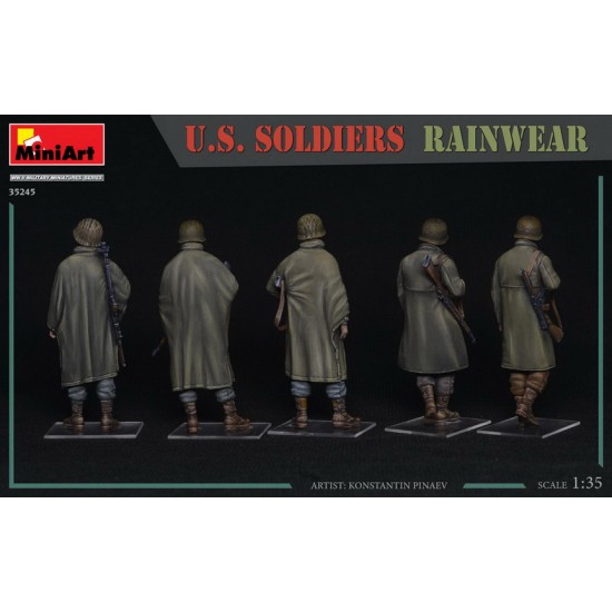 1/35 US Soldiers Rainwear (5 figures) 1/35 US Soldiers Rainwear (5 figures)