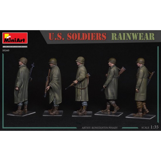 1/35 US Soldiers Rainwear (5 figures) 1/35 US Soldiers Rainwear (5 figures)