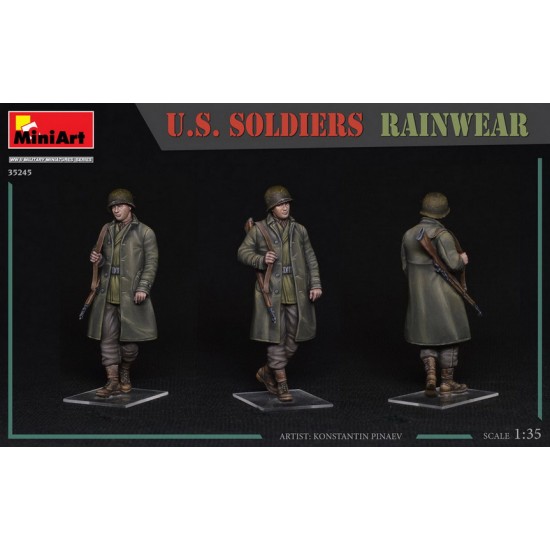1/35 US Soldiers Rainwear (5 figures) 1/35 US Soldiers Rainwear (5 figures)