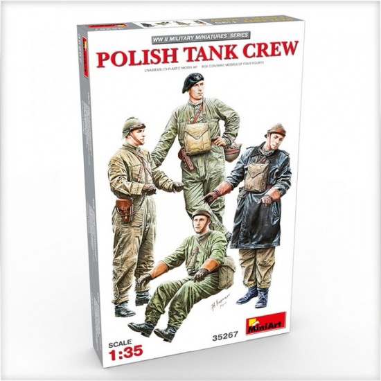 1/35 Polish Tank Crew (4 figures)