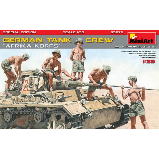 1/35 German Tank Crew Afrika Korps [Special Edition]