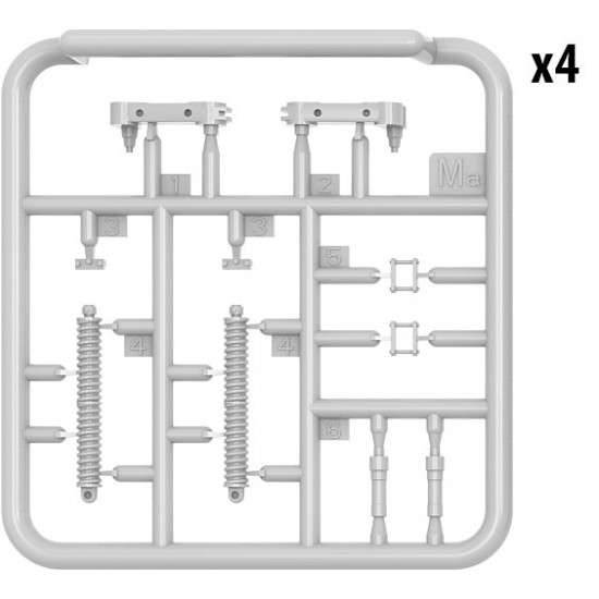 1/35 T-34-85 Composite Turret, 112 Plant, Summer 1944 Interior Kit 1/35 T-34-85 Composite Turret, 112 Plant, Summer 1944 Interior Kit
