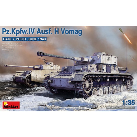 1/35 PzKpfw.IV Ausf. H Vomag. Early, June 1943 1/35 PzKpfw.IV Ausf. H Vomag. Early, June 1943