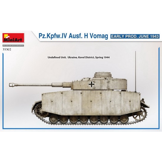 1/35 PzKpfw.IV Ausf. H Vomag. Early, June 1943 1/35 PzKpfw.IV Ausf. H Vomag. Early, June 1943