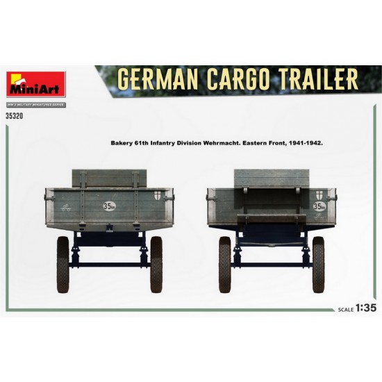 1/35 German Cargo Trailer 1/35 German Cargo Trailer