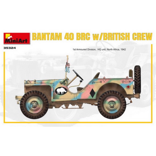 1/35 Bantam 40 BRC w/British Crew [Special Edition]