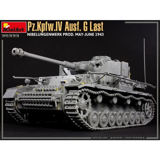 1/35 PzKpfw.IV Ausf. G-Last/H-Early Nibelungenwerk, May-June 1943 [2in1] Interior Kit