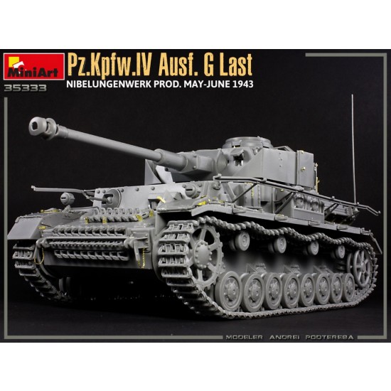 1/35 PzKpfw.IV Ausf. G-Last/H-Early Nibelungenwerk, May-June 1943 [2in1] Interior Kit