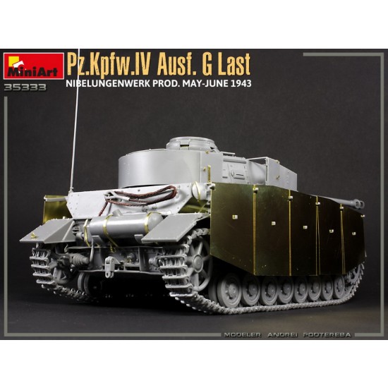 1/35 PzKpfw.IV Ausf. G-Last/H-Early Nibelungenwerk, May-June 1943 [2in1] Interior Kit