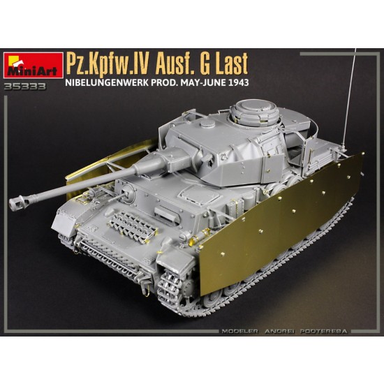 1/35 PzKpfw.IV Ausf. G-Last/H-Early Nibelungenwerk, May-June 1943 [2in1] Interior Kit