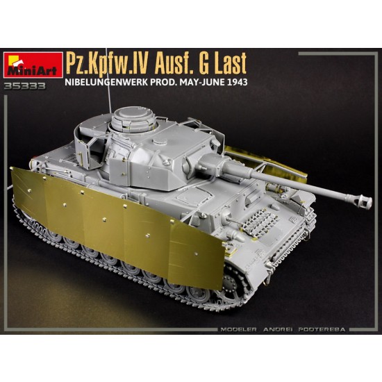 1/35 PzKpfw.IV Ausf. G-Last/H-Early Nibelungenwerk, May-June 1943 [2in1] Interior Kit