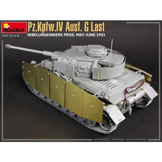 1/35 PzKpfw.IV Ausf. G-Last/H-Early Nibelungenwerk, May-June 1943 [2in1] Interior Kit