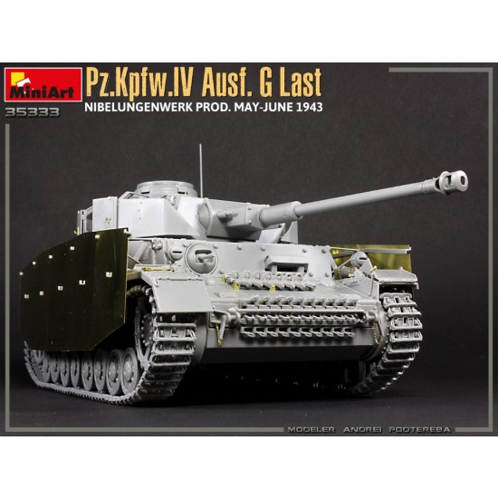 1/35 PzKpfw.IV Ausf. G-Last/H-Early Nibelungenwerk, May-June 1943 [2in1] Interior Kit