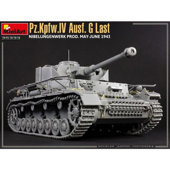 1/35 PzKpfw.IV Ausf. G-Last/H-Early Nibelungenwerk, May-June 1943 [2in1] Interior Kit