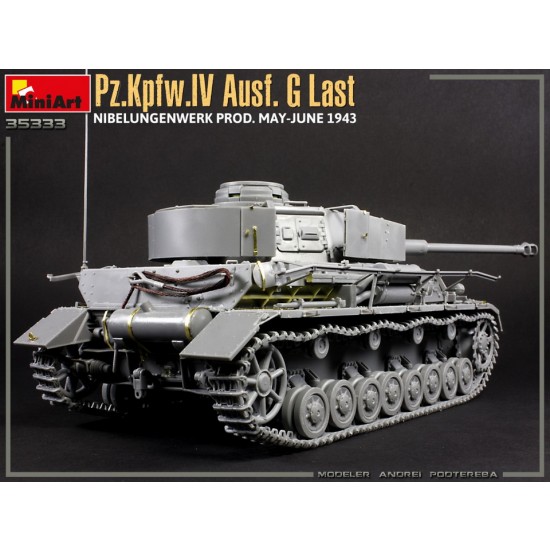 1/35 PzKpfw.IV Ausf. G-Last/H-Early Nibelungenwerk, May-June 1943 [2in1] Interior Kit